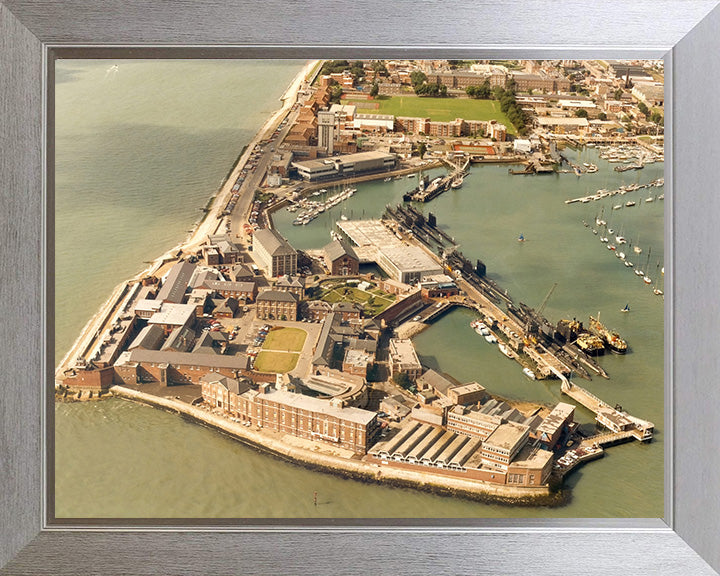 HMS Dolphin Royal Navy Submarine School From above Photo Print or Framed Photo Print - Hampshire Prints