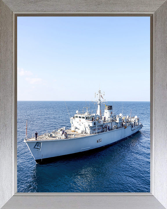 HMS Ledbury M30 Royal Navy Hunt class minehunter Photo Print or Framed Print - Hampshire Prints