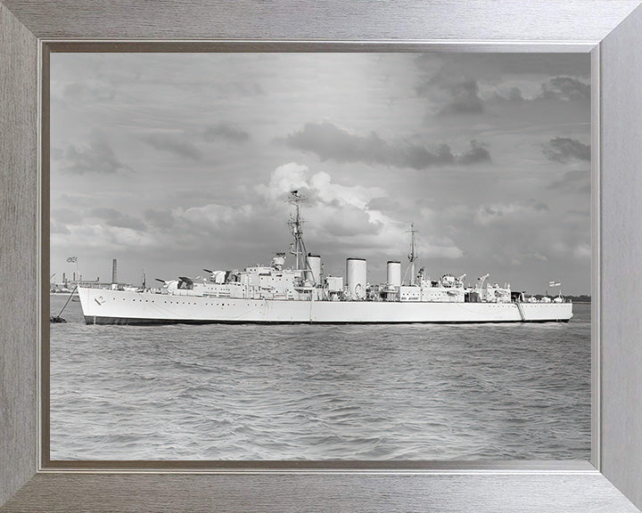 HMS Manxman M70 Royal Navy Abdiel class minelayer Photo Print or Framed Print - Hampshire Prints