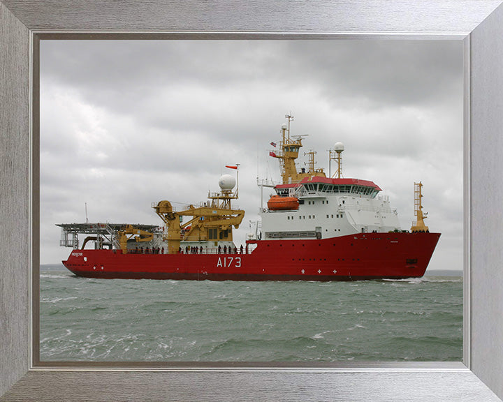 HMS Protector A173 Royal Navy Ice Patrol Ship Photo Print or Framed Print - Hampshire Prints