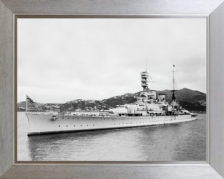 HMS Renown (1916) Royal Navy Renown class battlecruiser Photo Print or Framed Print - Hampshire Prints