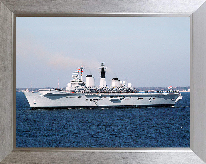 HMS Invincible R05 Royal Navy Invincible Class aircraft carrier Photo Print or Framed Print - Hampshire Prints