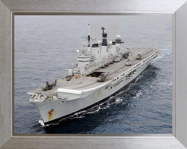 HMS Illustrious R06 | Photo Print | Framed Print | Invincible Class | Aircraft Carrier | Royal Navy