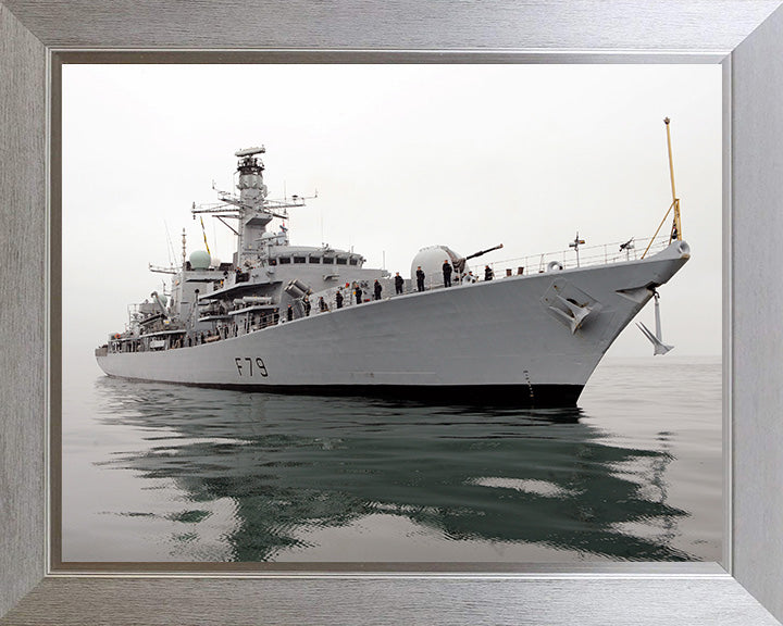 HMS Portland F79 Royal Navy Type 23 frigate Photo Print or Framed Print - Hampshire Prints