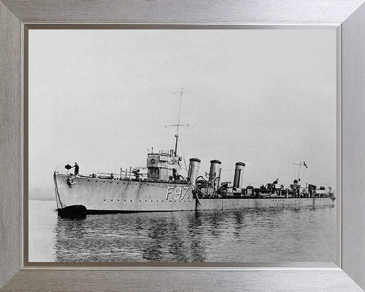 HMS Redgauntlet F97 Royal Navy R class destroyer Photo Print or Framed Print - Hampshire Prints