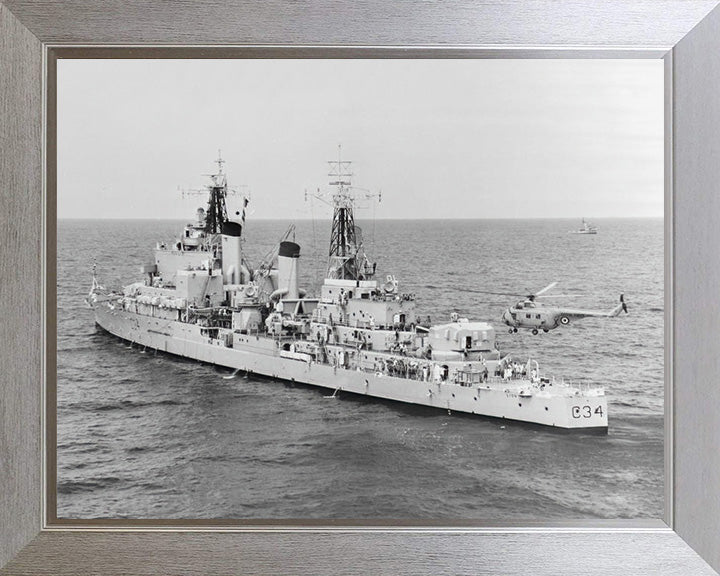 HMS Lion C34 | Photo Print | Framed Print | Poster | Tiger Class | Cruiser | Royal Navy - Hampshire Prints