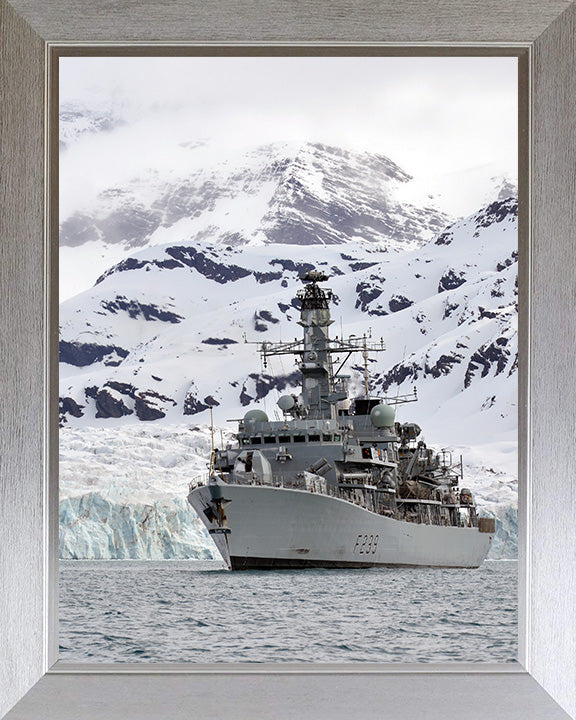 HMS Richmond F239 Royal Navy type 23 Frigate Photo Print or Framed Print - Hampshire Prints