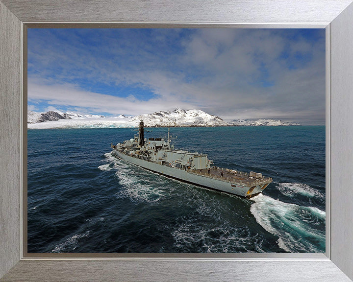 HMS Portland F79 Royal Navy Type 23 frigate Photo Print or Framed Print - Hampshire Prints