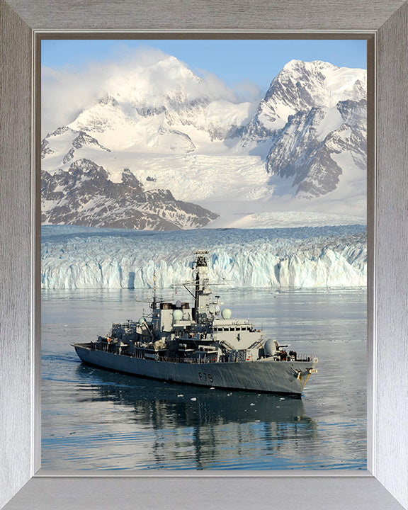 HMS Portland F79 Royal Navy Type 23 frigate Photo Print or Framed Print - Hampshire Prints