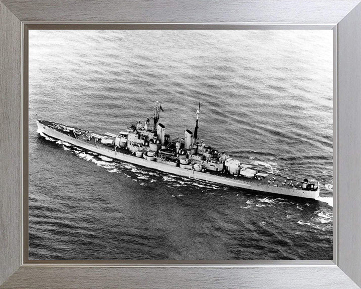 HMS Vanguard (23) Royal Navy fast battleship Photo Print or Framed Print - Hampshire Prints