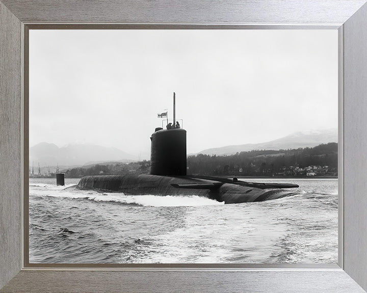 HMS Resolution S22 Royal Navy Resolution class Submarine Photo Print or Framed Print - Hampshire Prints