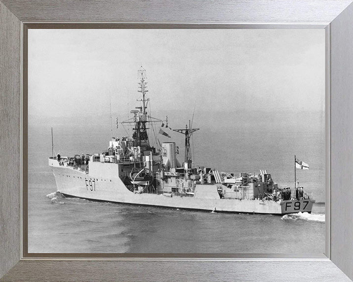 HMS Russell F97 Royal Navy Blackwood class frigate Photo Print or Framed Print - Hampshire Prints