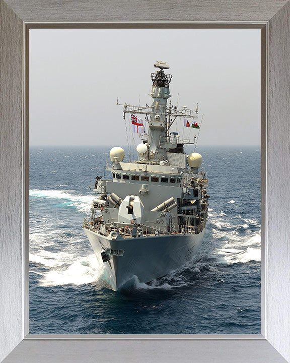 HMS Monmouth F235 Royal Navy type 23 Frigate Photo Print or Framed Print - Hampshire Prints