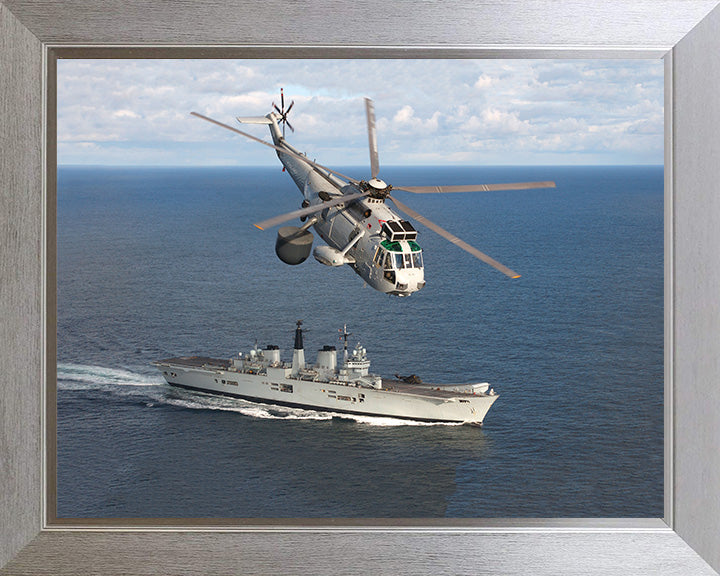 HMS Invincible R05 Royal Navy Invincible Class aircraft carrier Photo Print or Framed Print - Hampshire Prints