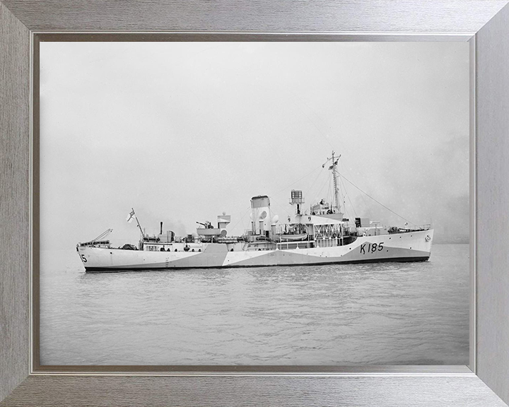 HMS Alisma K185 Royal Navy Flower class corvette Photo Print or Framed Print - Hampshire Prints