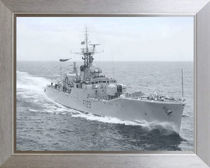 HMS Rhyl F129 Royal Navy Rothesay Class frigate Photo Print or Framed Print - Hampshire Prints