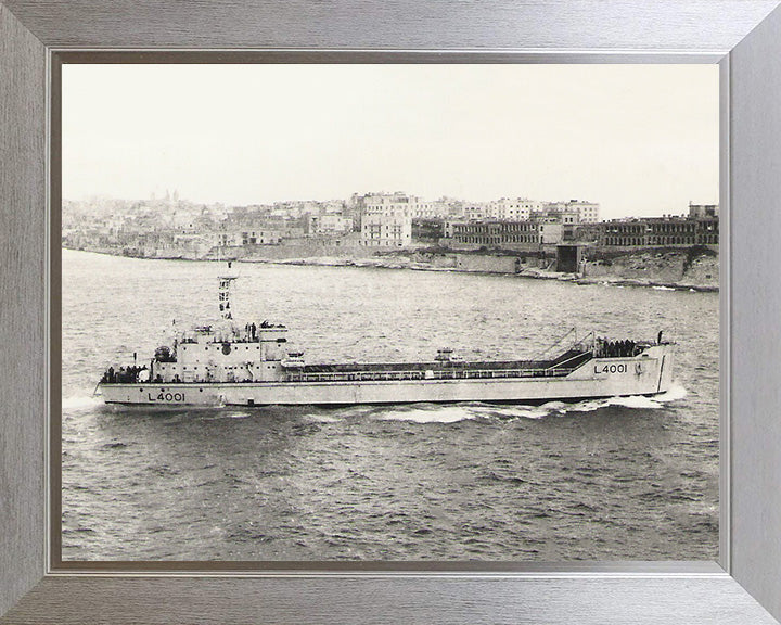 HMS Redoubt L4001 Royal Navy Mark 8 Landing Craft Photo Print or Framed Photo Print - Hampshire Prints