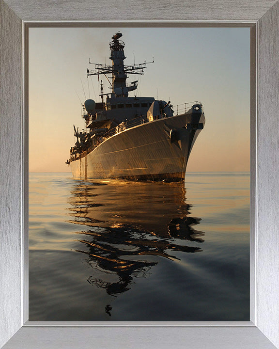 HMS Marlborough F233 Royal Navy type 23 Frigate Photo Print or Framed Print - Hampshire Prints