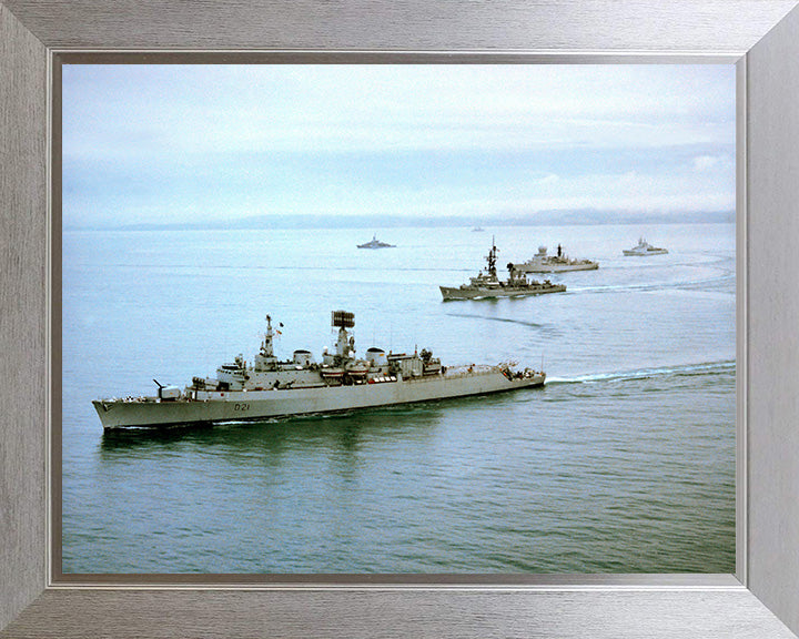 HMS Norfolk D21 Royal Navy County class destroyer Photo Print or Framed Photo Print - Hampshire Prints