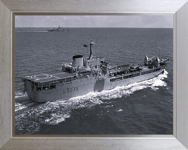 RFA Sir Percivale L3036 Royal Fleet Auxiliary Round Table class ship Photo Print or Framed Print - Hampshire Prints