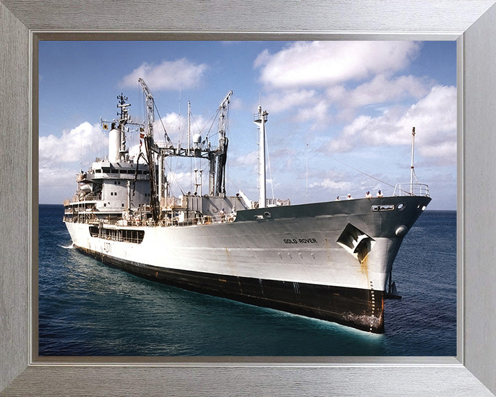 RFA Gold Rover A271 Royal Fleet Auxiliary Rover class small fleet tanker Photo Print or Framed Print - Hampshire Prints