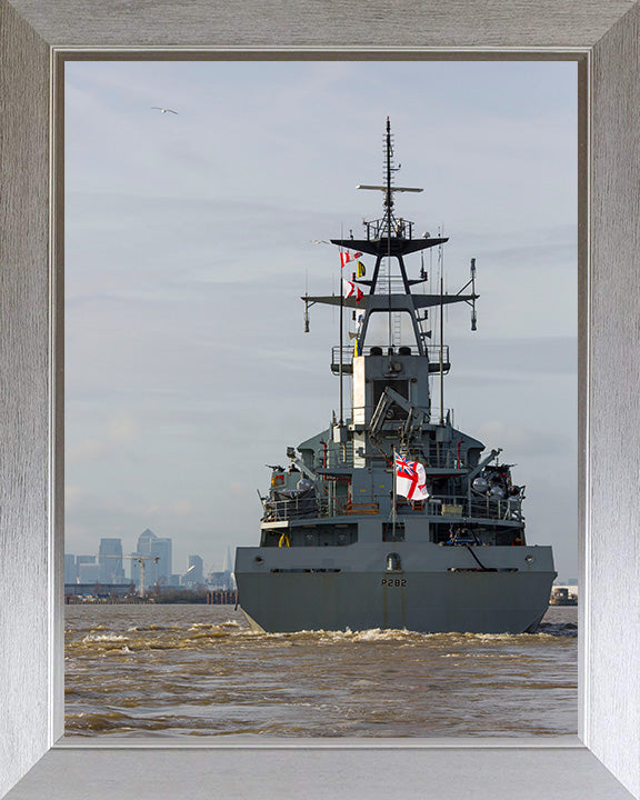 HMS Severn P282 Royal Navy River class offshore patrol vessel Photo Print or Framed Print - Hampshire Prints