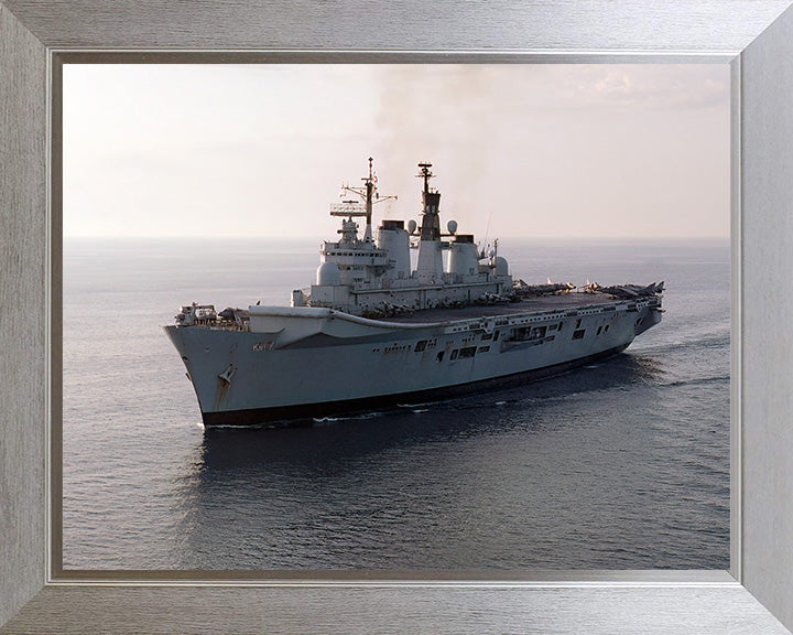 HMS Illustrious R06 Royal Navy Invincible class Aircraft Carrier Photo Print or Framed Print - Hampshire Prints