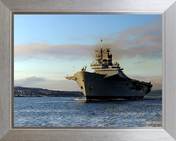 HMS Illustrious R06 Royal Navy Invincible class Aircraft Carrier Photo Print or Framed Print - Hampshire Prints