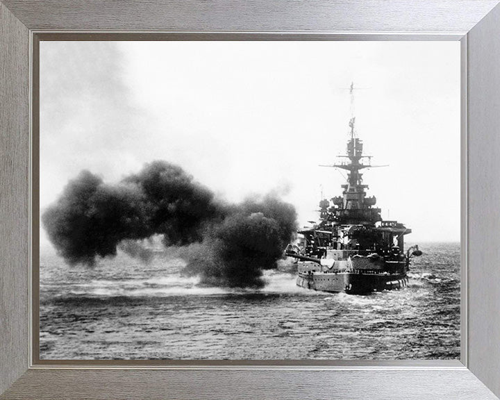 HMS Renown (1916) Royal Navy Renown class battlecruiser Photo Print or Framed Print - Hampshire Prints