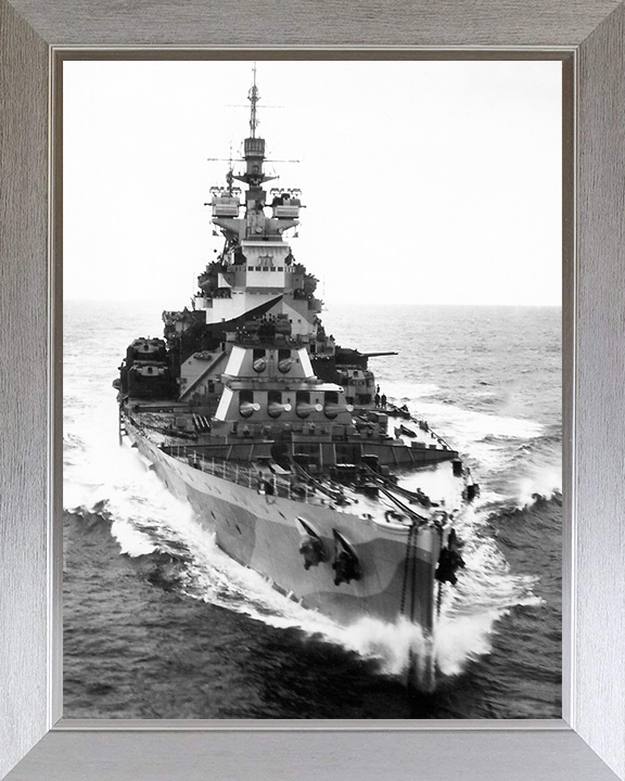 HMS Howe 32 | Photo Print | Framed Print | King George V Class | Battleship | Royal Navy - Hampshire Prints