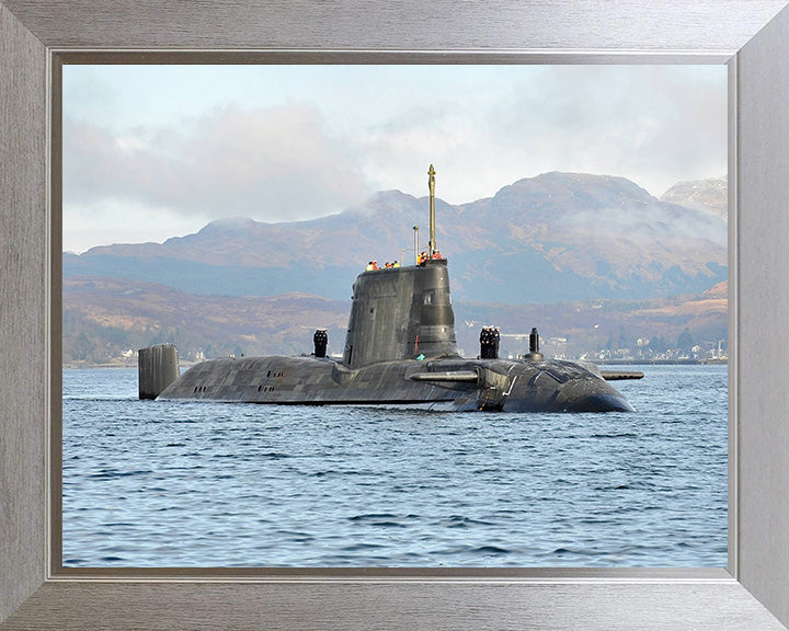 HMS Astute S119 Royal Navy Astute class Submarine Photo Print or Framed Print - Hampshire Prints