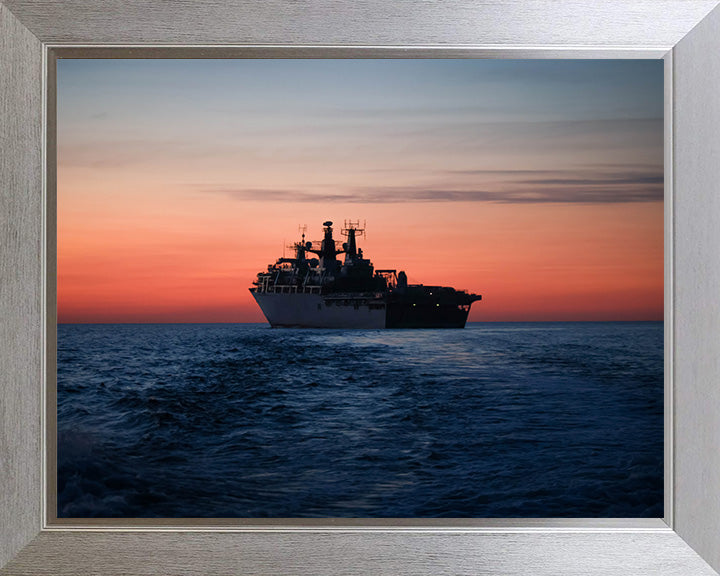 HMS Albion L14 Royal Navy Albion Class amphibious ship Photo Print or Framed Print - Hampshire Prints