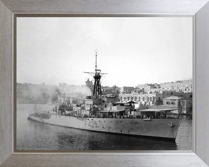 HMS Loch Dunvegan F425 (K425) Royal Navy Loch class frigate Photo Print or Framed Print - Hampshire Prints