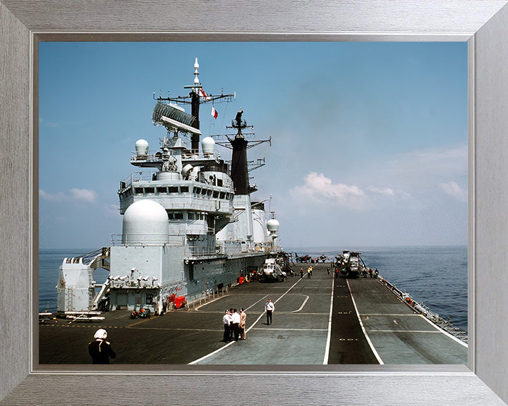 HMS Invincible R05 Royal Navy Invincible Class aircraft carrier Photo Print or Framed Print - Hampshire Prints