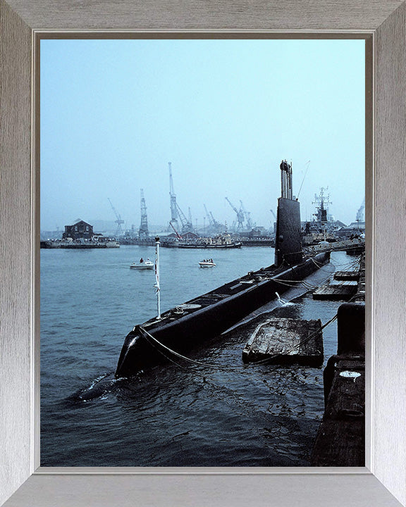 HMS Onyx S21 Royal Navy Oberon class Submarine Photo Print or Framed Print - Hampshire Prints