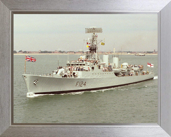 HMS Zulu F124 Royal Navy Tribal class frigate Photo Print or Framed Print - Hampshire Prints