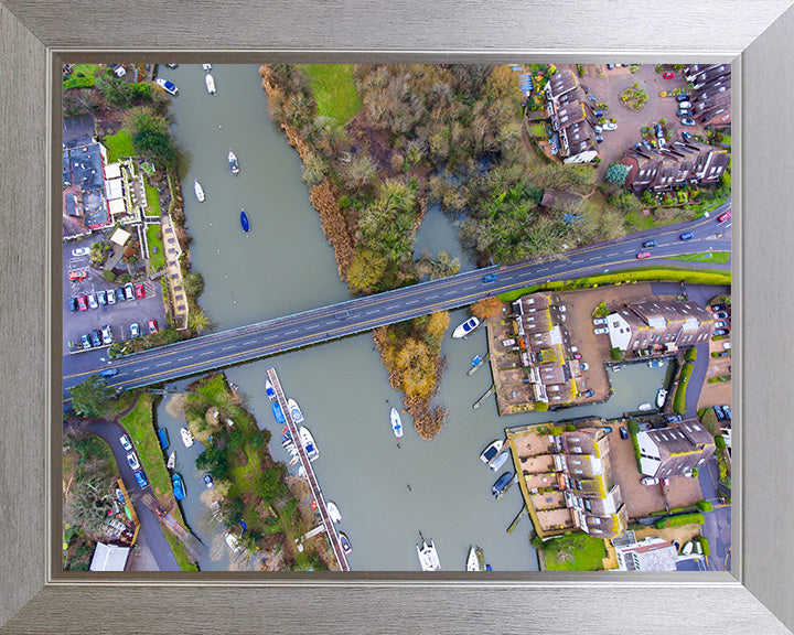 Tuckton Bridge Christchurch Dorset from above Photo Print - Canvas - Framed Photo Print - Hampshire Prints