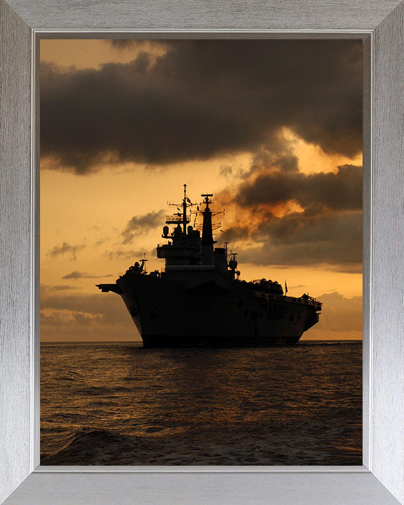 HMS Invincible R05 Royal Navy Invincible Class aircraft carrier Photo Print or Framed Print - Hampshire Prints