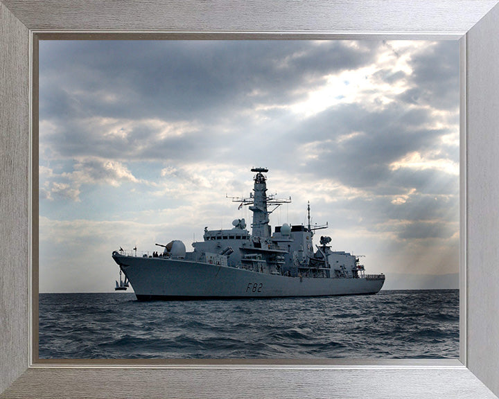 HMS Somerset F82 Royal Navy type 23 Frigate Photo Print or Framed Print - Hampshire Prints