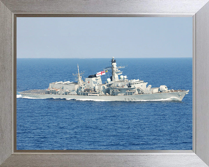 HMS Marlborough F233 Royal Navy type 23 Frigate Photo Print or Framed Print - Hampshire Prints