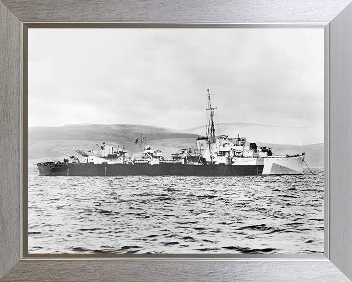 HMS Obedient G48 Royal Navy O class destroyer Photo Print or Framed Print - Hampshire Prints