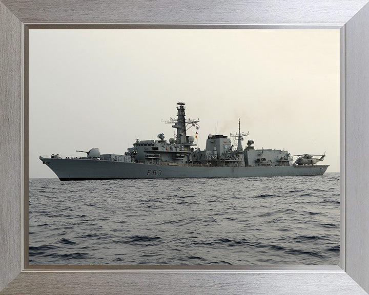 HMS St Albans F83 Royal Navy type 23 Frigate Photo Print or Framed Print - Hampshire Prints