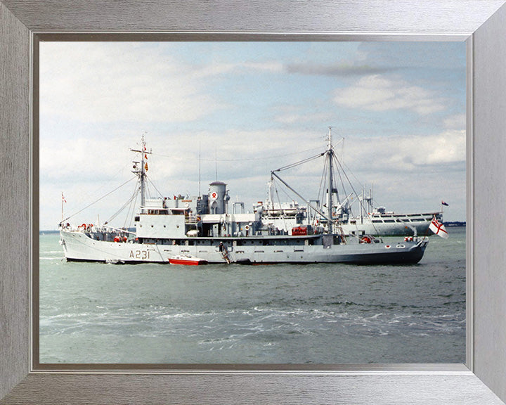 HMS Reclaim A231 Royal Navy submarine rescue vessel Photo Print or Framed Print - Hampshire Prints