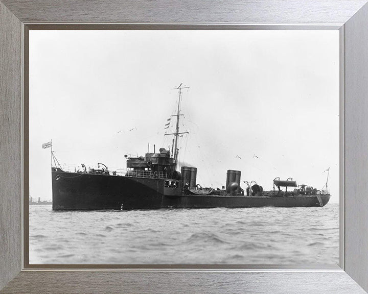 HMS Exe 1903 Royal Navy River class destroyer Photo Print or Framed Print - Hampshire Prints