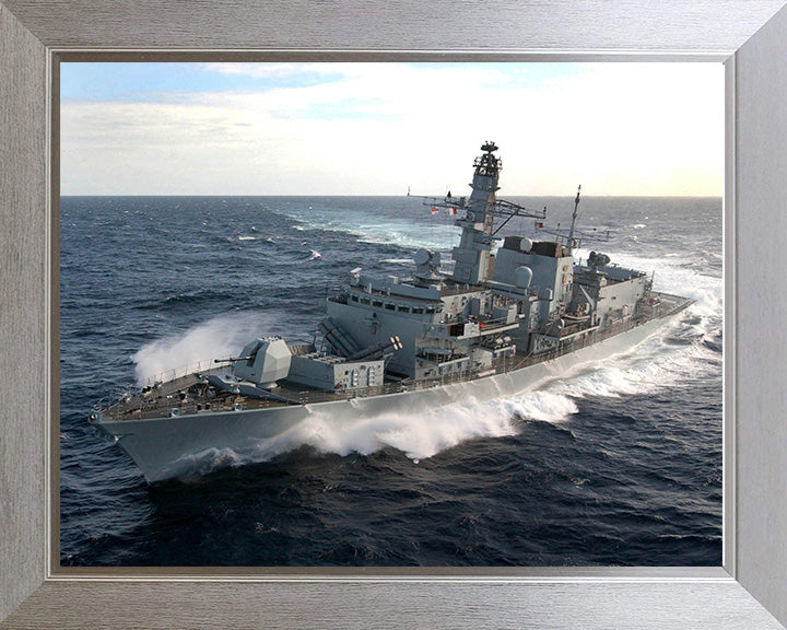 HMS Marlborough F233 Royal Navy type 23 Frigate Photo Print or Framed Print - Hampshire Prints