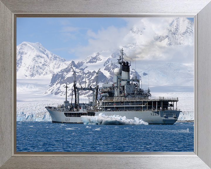 RFA Grey Rover A269 Royal Fleet Auxiliary Rover class small fleet tanker Photo Print or Framed Print - Hampshire Prints