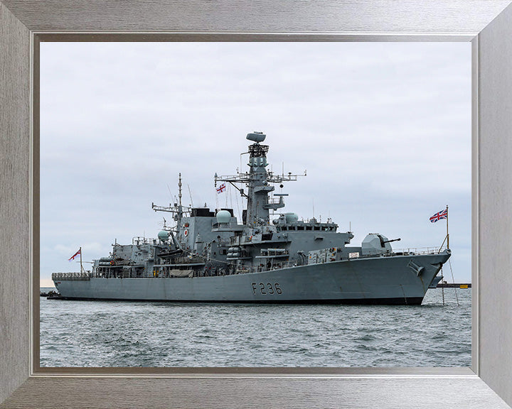 HMS Montrose F236 Royal Navy type 23 Frigate Photo Print or Framed Print - Hampshire Prints