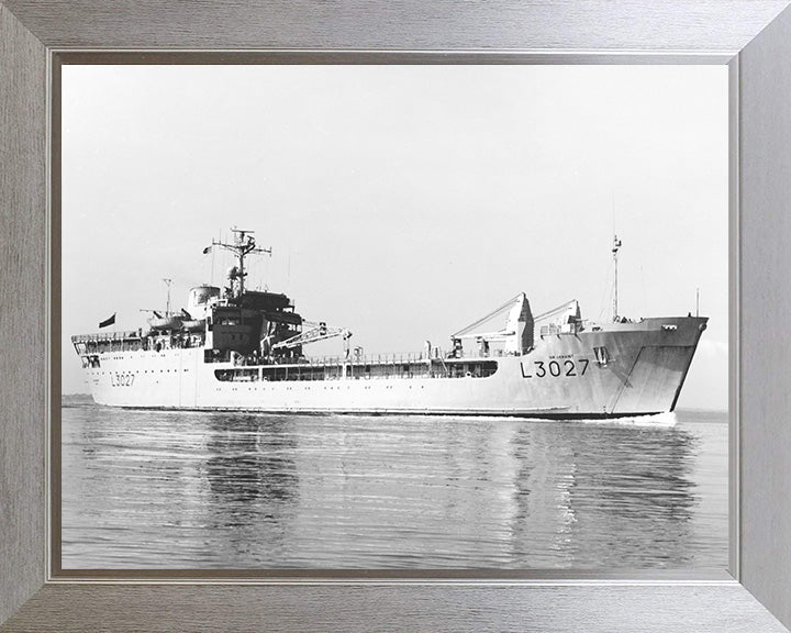 RFA Sir Geraint L3027 Royal Fleet Auxiliary Round Table class ship Photo Print or Framed Print - Hampshire Prints