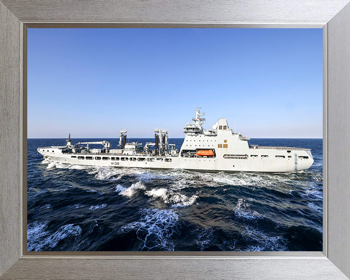 RFA Tidesurge A138 Royal Fleet Auxiliary Tide class replenishment tanker Photo Print or Framed Print - Hampshire Prints