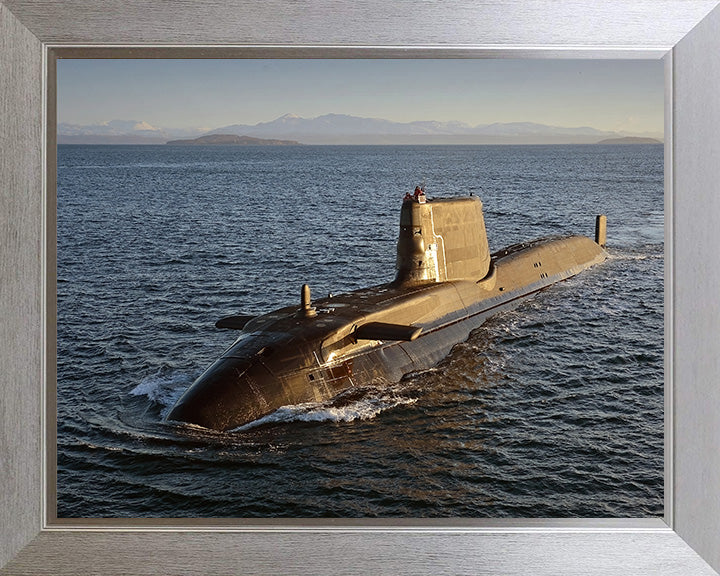 HMS Astute S119 Royal Navy Astute class Submarine Photo Print or Framed Print - Hampshire Prints